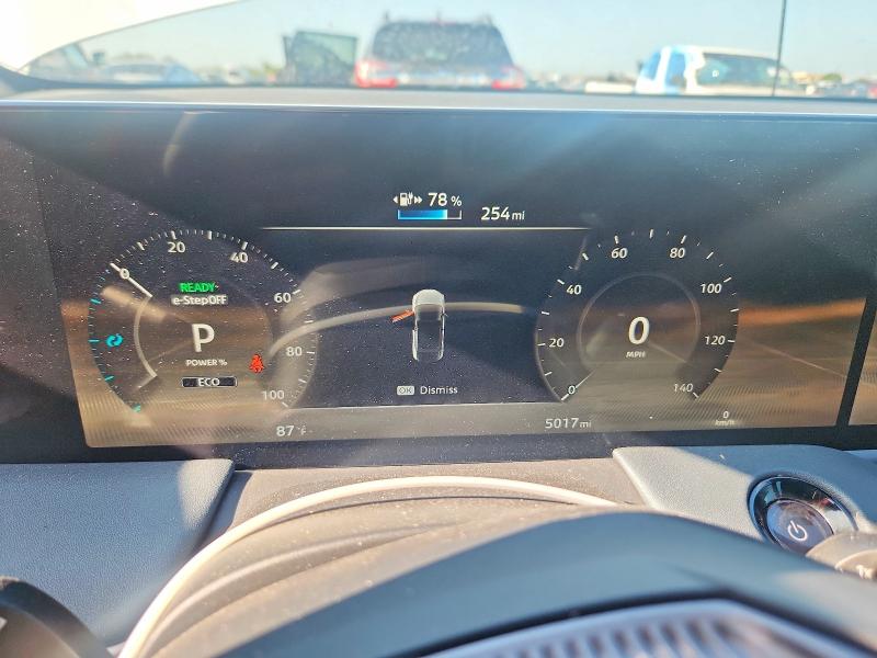 2026 Nissan Leaf VIN JN1AZ2CA2TM302707 COPART salvage auction — UNDERCARRIAGE, Tx - Salvage Vehicle Title, sold $16,700 on 2026-09-14 (photo 9)