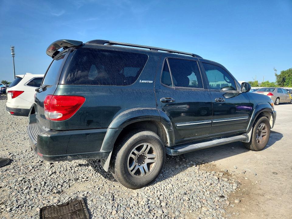 2006 Toyota Sequoia VIN 5TDBT48AX6S261632 COPART salvage auction — MINOR DENT/SCRATCHES, Fl - Certificate Of Title, sold $15 on 2026-07-29 (photo 3)