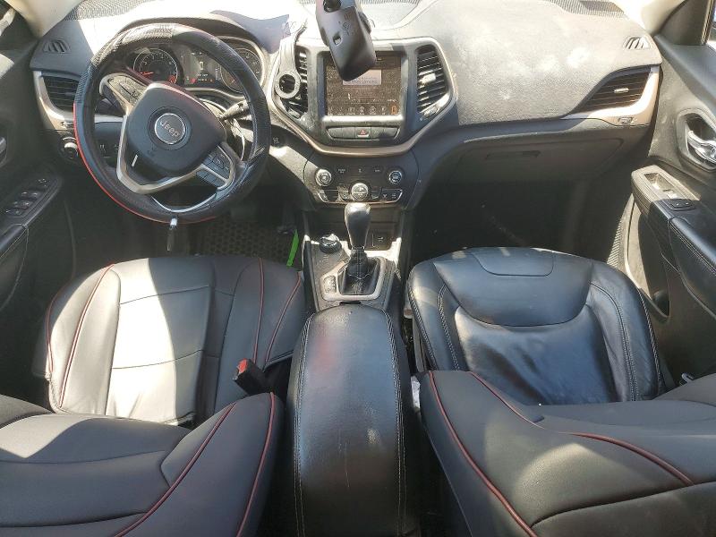 2015 Jeep Cherokee VIN 1C4PJMCB3FW588952 COPART salvage auction — FRONT END, MA - CERT OF TITLE-RECONSTRCTD COLL, sold $550 on 2026-08-14 (photo 8)