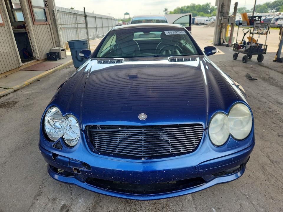 2003 Mercedes-benz Sl-klasse VIN WDBSK75F53F039000 COPART salvage auction — FRONT END, In - Cert Of Title-Salvage Title, sold $60 on 2026-07-27 (photo 5)