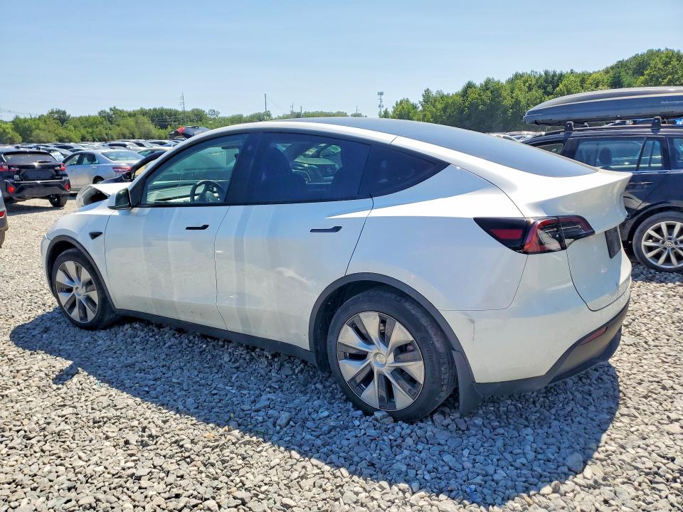 2023 Tesla Model y VIN 7SAYGAEE7PF778223 COPART salvage auction — FRONT END, Ma - Cert Of Title-Salvage, sold $125 on 2026-07-29 (photo 2)
