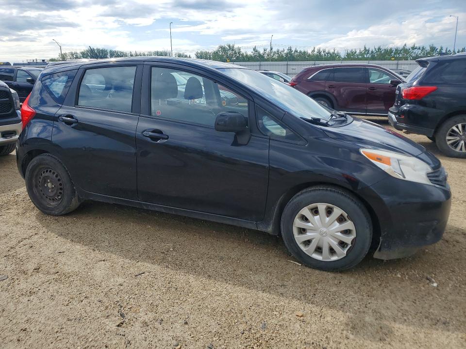 2014 Nissan Versa VIN 3N1CE2CP6EL359546 COPART salvage auction — ROOF, Ab - Bos - Active, sold $325 on 2026-07-09 (photo 4)