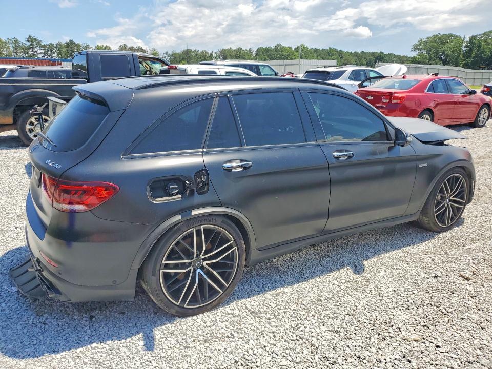 2021 Mercedes-benz Glc VIN W1N0G6EB0MG012552 COPART salvage auction — FRONT END, MO - CERT OF TITLE-REPOSSESSED (P), sold $19,000 on 2026-07-28 (photo 3)