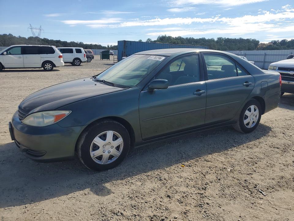 2002 Toyota Camry VIN JTDBE32K320069438 COPART salvage auction — REAR END, Ca - Salvage Certificate, sold $300 on 2026-07-31 (photo 1)