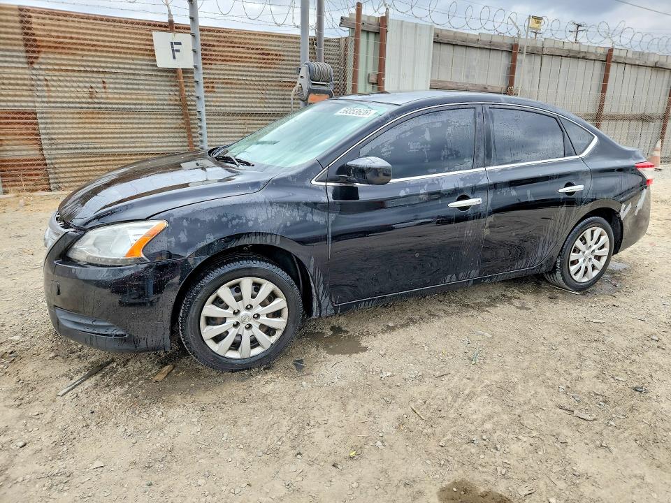 2015 Nissan Sentra VIN 3N1AB7AP5FY327238 COPART salvage auction — FRONT END, Ca - Dis/Dlr/Exp Only Clean Title, sold $225 on 2026-07-09 (photo 1)