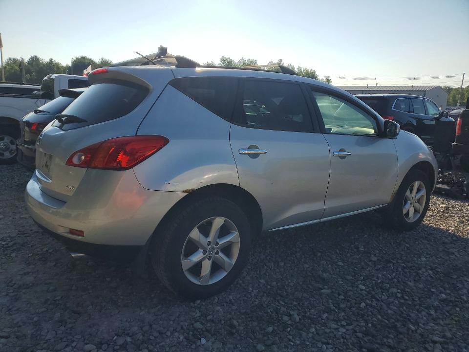 2010 Nissan Murano VIN JN8AZ1MW7AW120976 COPART salvage auction — SIDE, MA - CERT OF TITLE-RECONSTRCTD COLL, sold $375 on 2026-07-23 (photo 3)