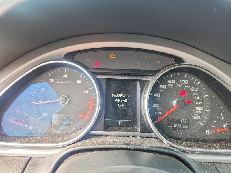 2013 Audi Q7 VIN WA1LGAFE9DD000119 COPART salvage auction — MECHANICAL, MD - CERTIFICATE OF TITLE, sold $400 on 2026-07-30 (photo 9)