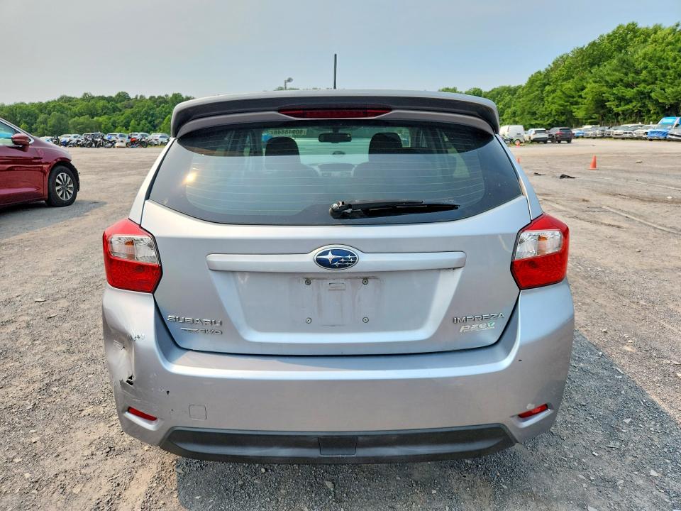 2013 Subaru Impreza VIN JF1GPAD60DH827251 COPART salvage auction — Burn Engine, PA - CERTIFICATE OF SALVAGE, sold $975 on 2026-07-20 (photo 6)