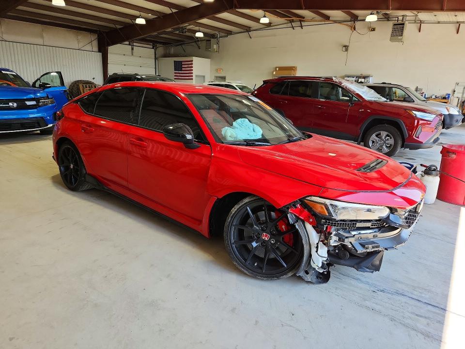 2026 Honda Civic VIN JHMFL5G40TX000551 COPART salvage auction — FRONT END, Pa - Certificate Of Salvage, sold $9,000 on 2026-07-24 (photo 4)