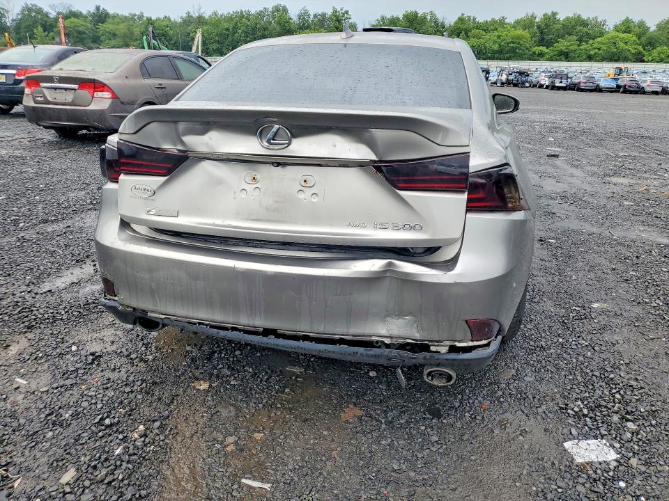 2016 Lexus Is VIN JTHCM1D2XG5012073 COPART salvage auction — FRONT END, Nj - Cert Of Title-Salvage, sold $375 on 2026-09-01 (photo 6)