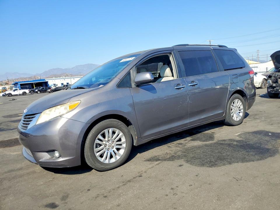 2011 Toyota Sienna VIN 5TDYK3DC4BS049320 COPART salvage auction — SIDE, Ca - Salvage Certificate, sold $1,950 on 2026-07-22 (photo 1)