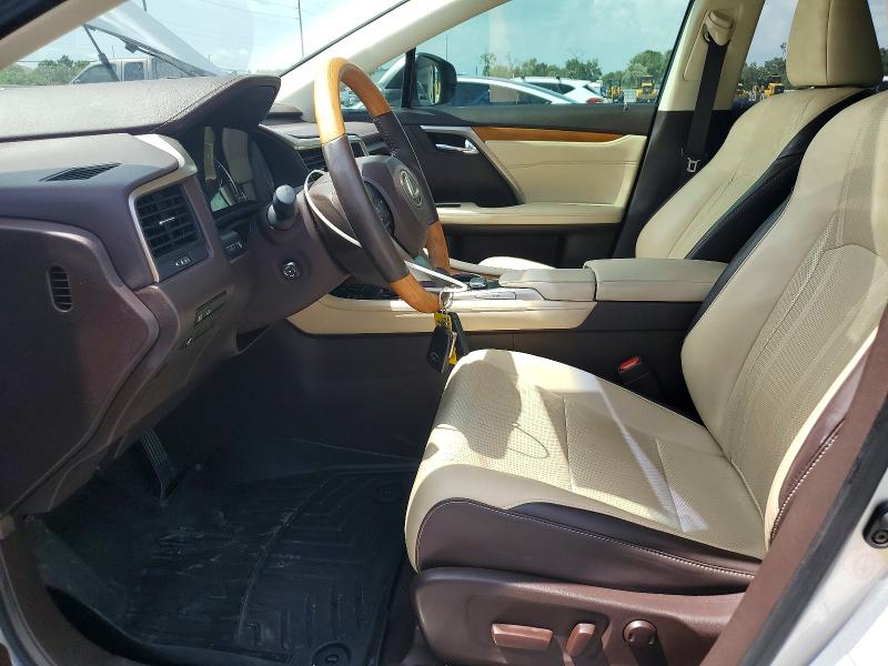 2019 Lexus Rx VIN 2T2ZZMCA5KC128358 COPART salvage auction — FRONT END, Fl - Cert Of Title Slvg Rebuildable, sold $250 on 2026-07-31 (photo 7)
