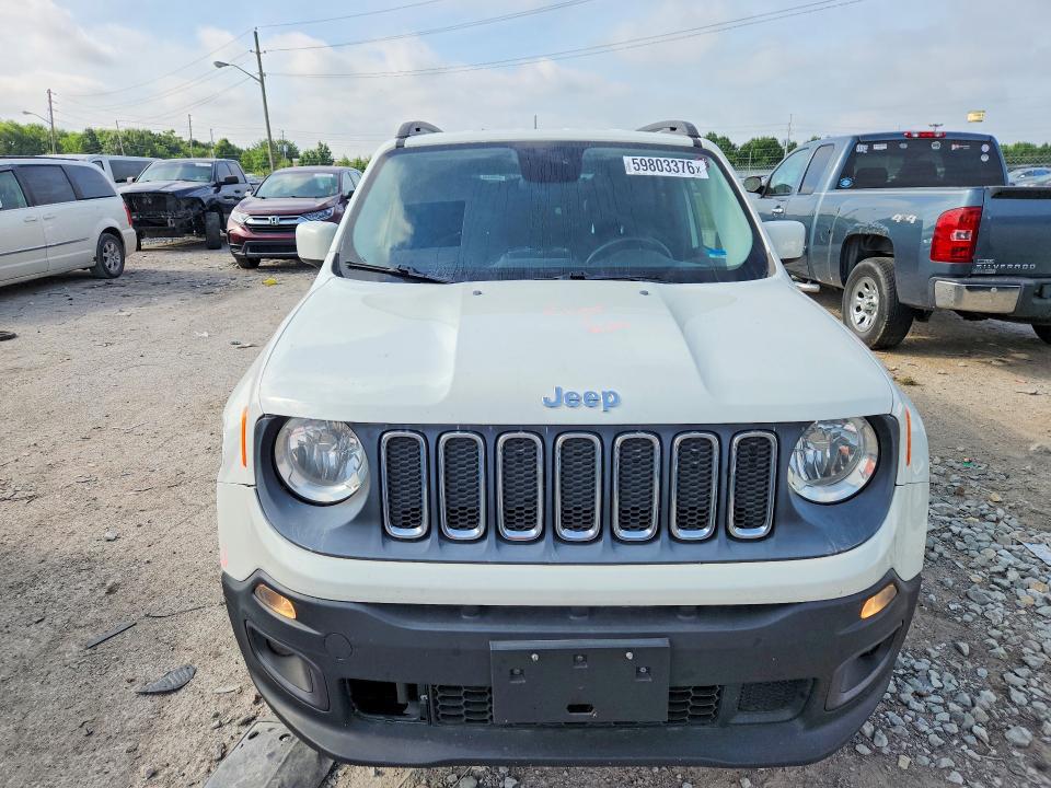 2015 Jeep Renegade VIN ZACCJBBT8FPC40820 COPART salvage auction — REAR END, In - Cert Of Title-Salvage Title, sold $275 on 2026-07-24 (photo 5)