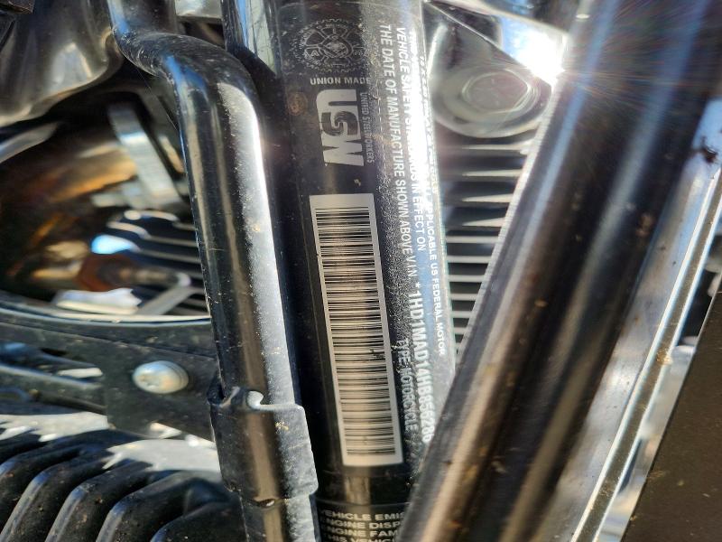 2017 Harley-davidson Flhtcutg VIN 1HD1MAD14HB856286 COPART salvage auction — ALL OVER, ND - CERT OF TITLE - SALVAGE VEHICL, sold $7,300 on 2026-08-27 (photo 9)
