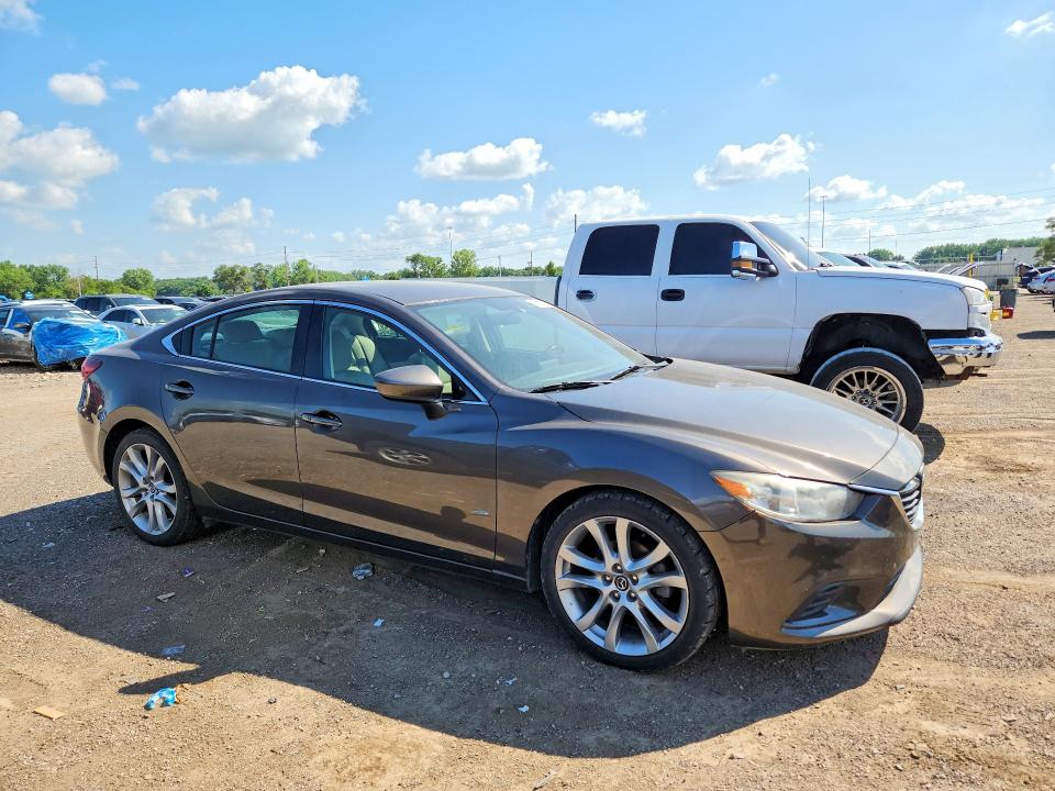 2016 Mazda 6 VIN JM1GJ1V50G1484293 COPART salvage auction — MECHANICAL, Ia - Certificate Of Title, sold $1,300 on 2026-07-24 (photo 4)