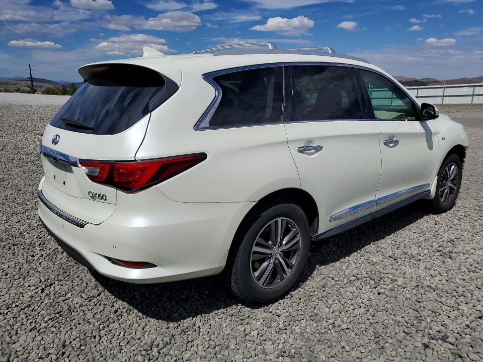 2017 Infiniti Qx60 VIN 5N1DL0MM6HC559418 COPART salvage auction — FRONT END, Nv - Salvage Title, sold $150 on 2026-07-30 (photo 3)