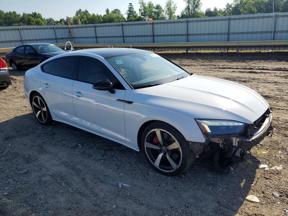 2023 Audi A5 VIN WAUFACF5XPA036467 COPART salvage auction — FRONT END, Va - Cert Of Title - Salvage, sold $1,650 on 2026-07-31 (photo 4)
