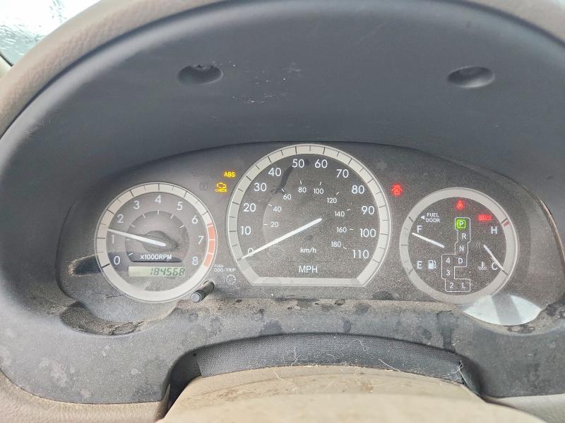 2007 Toyota Sienna VIN 5TDZK23C97S064743 COPART salvage auction — ALL OVER, Ms - Certificate Of Title, sold $700 on 2026-07-28 (photo 9)