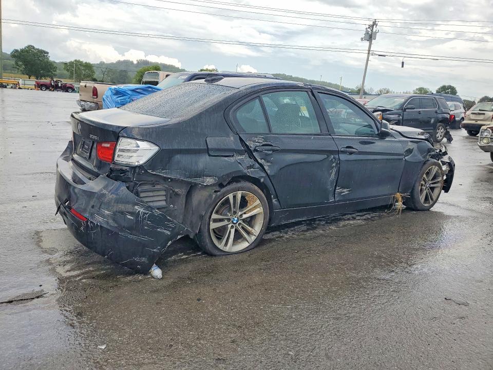 2012 BMW 3er VIN WBA3A9G51CNN67886 COPART salvage auction — FRONT END, Tn - Salvage Certificate, sold $650 on 2026-07-15 (photo 3)