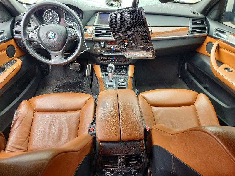 2014 BMW X6 VIN 5UXFG2C55E0K41762 COPART salvage auction — ROOF, TX - SALVAGE VEHICLE TITLE (P), sold $1,300 on 2026-07-16 (photo 8)