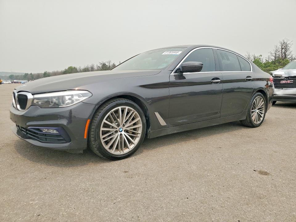 2018 BMW 5er VIN WBAJE7C59JWC56108 COPART salvage auction — MECHANICAL, Mi - Certificate Of Title, sold $4,850 on 2026-07-27 (photo 1)