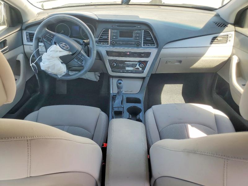 2015 Hyundai Sonata VIN 5NPE24AF5FH004664 COPART salvage auction — FRONT END, Id - Salvage Certificate Of Title, sold $90 on 2026-08-20 (photo 8)
