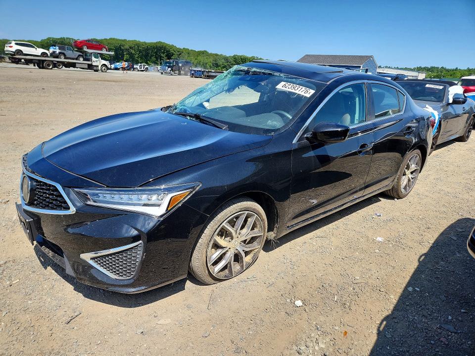 2019 Acura Ilx VIN 19UDE2F78KA008090 COPART salvage auction — SIDE, Ma - Cert Of Title-Salvage, sold $1,650 on 2026-09-09 (photo 1)