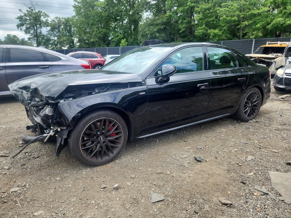 2018 Audi A4 VIN WAUENAF48JA095634 COPART salvage auction — FRONT END, Salvage Title, sold $3,850 on 2026-07-14 (photo 1)