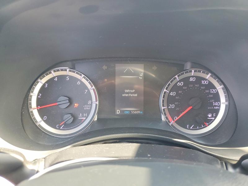 2022 Toyota Highlander VIN 5TDCZRAH3NS093256 COPART salvage auction — FRONT END, Fl - Certificate Of Destruction, sold $11,000 on 2026-08-21 (photo 9)