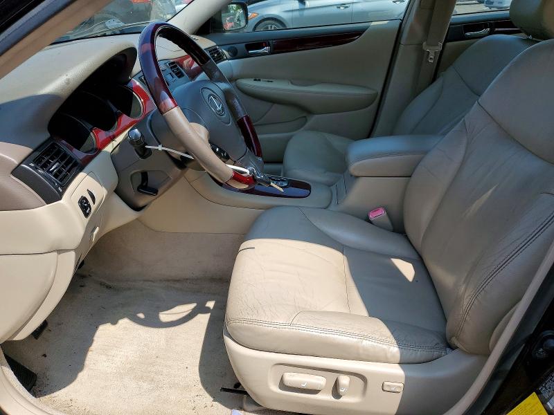 2004 Lexus Es 330 VIN JTHBA30G445035779 COPART salvage auction — REAR END, Ct - Cert Of Title-Salvage, sold $500 on 2026-07-31 (photo 7)