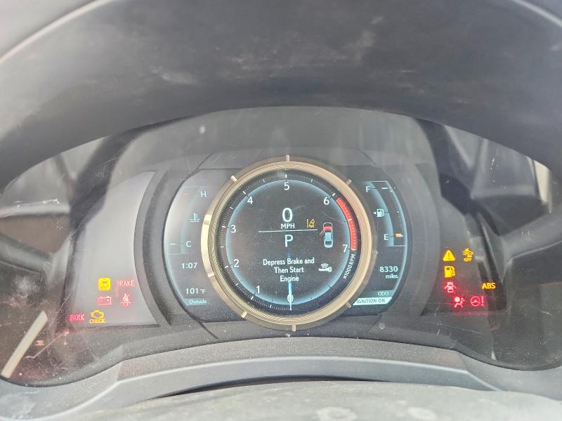 2018 Lexus Is VIN JTHBA1D27J5083680 COPART salvage auction — FRONT END, Tx - Cert Of Title-Rebuilt Salvage, sold $6,500 on 2026-07-23 (photo 9)