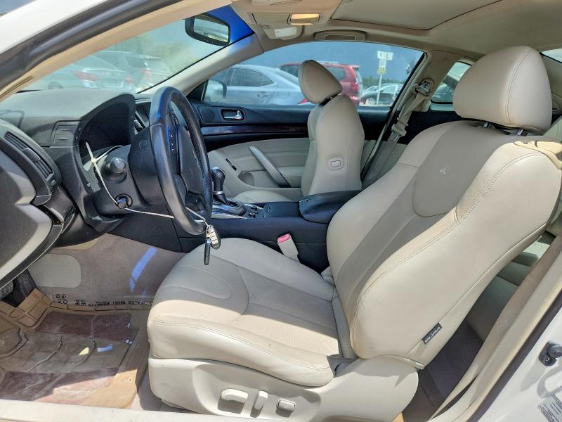2013 Infiniti G VIN JN1CV6EL0DM981937 COPART salvage auction — FRONT END, AR - CERTIFICATE OF TITLE (P), sold $2,500 on 2026-07-31 (photo 7)