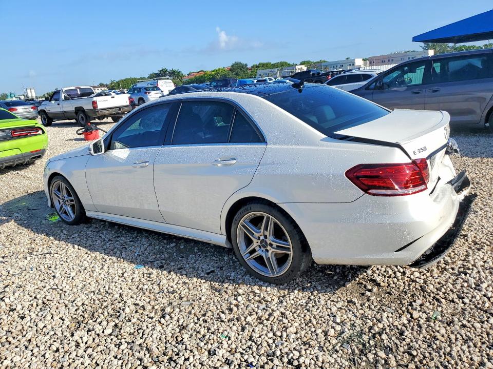 2014 Mercedes-benz E-klasse VIN WDDHF5KB6EA885793 COPART salvage auction — REAR END, Fl - Cert Of Title Slvg Rebuildable, sold $3,600 on 2026-08-07 (photo 2)