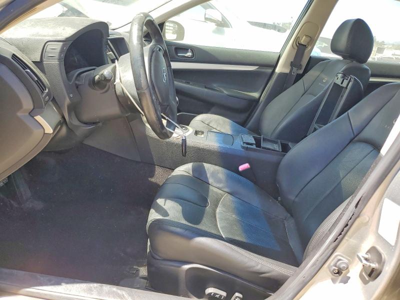 2008 Infiniti G35 VIN JNKBV61E78M219290 COPART salvage auction — FRONT END, CA - DIS/DLR/EXP ONLY CLEAN TITLE, sold $60 on 2026-07-30 (photo 7)