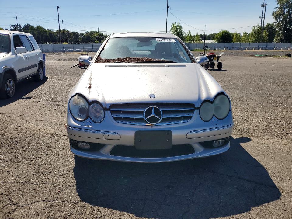 2003 Mercedes-benz Clk-class VIN WDBTJ75JX3F050215 COPART salvage auction — FRONT END, Or - Certificate Of Title, sold $924 on 2026-07-17 (photo 5)