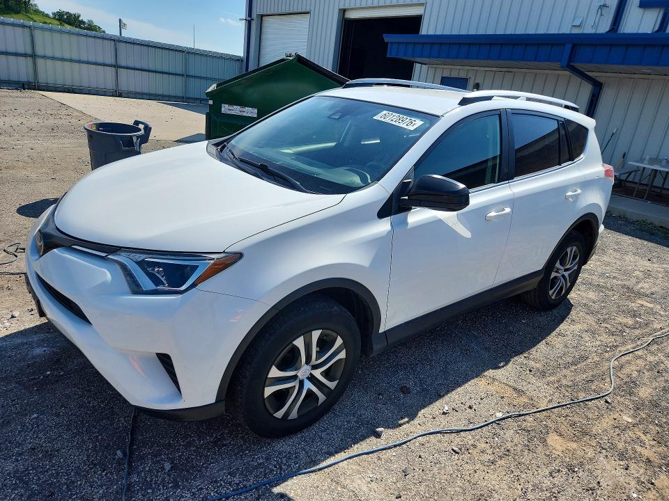 2017 Toyota Rav 4 VIN JTMZFREV5HJ138282 COPART salvage auction — HAIL, Wi - Certificate Of Title, sold $9,900 on 2026-07-14 (photo 1)