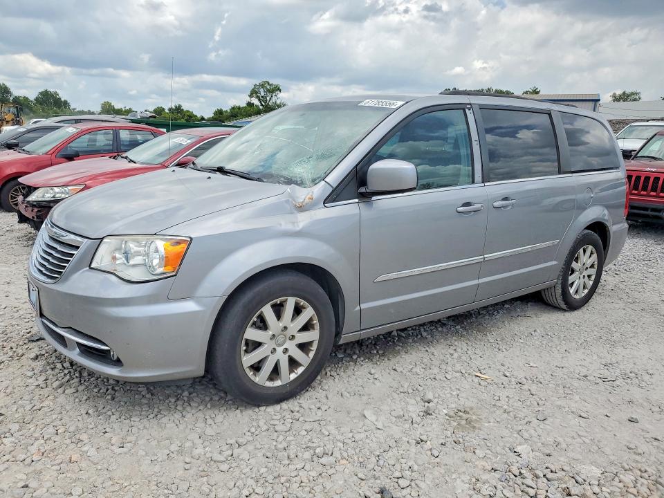 2016 Chrysler Town & country VIN 2C4RC1BG5GR165301 COPART salvage auction — FRONT END, AL - CERT OF TITLE-SALVAGE TITLE (P), sold $975 on 2026-07-28 (photo 1)