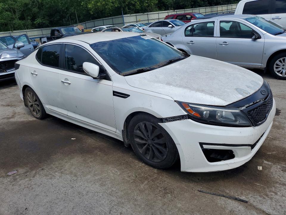 2015 Kia Optima VIN KNAGM4A76F5617675 COPART salvage auction — MECHANICAL, Fl - Cert Of Title-Rebuilt, sold $500 on 2026-07-30 (photo 4)