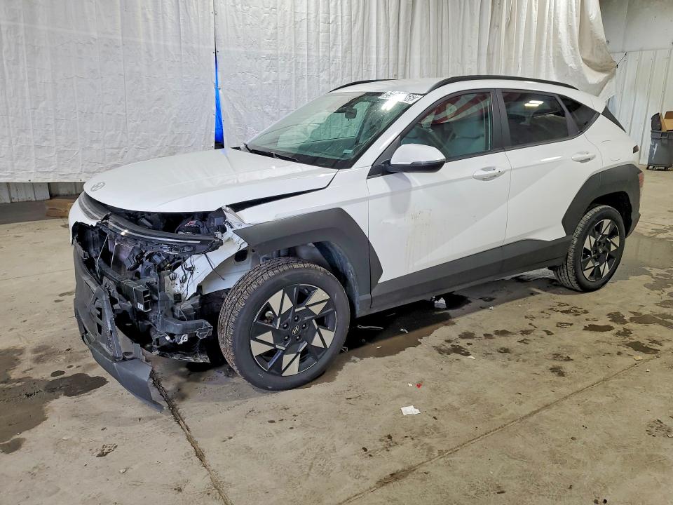 2025 Hyundai Kona VIN KM8HBCABXSU288468 COPART salvage auction — FRONT END, Az - Cert Of Title - Salvage, sold $175 on 2026-07-22 (photo 1)