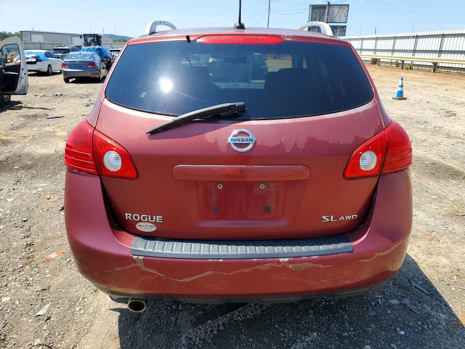 2008 Nissan Rogue sport VIN JN8AS58V88W127748 COPART salvage auction — SIDE, VA - CERTIFICATE OF TITLE, sold $325 on 2026-07-17 (photo 6)