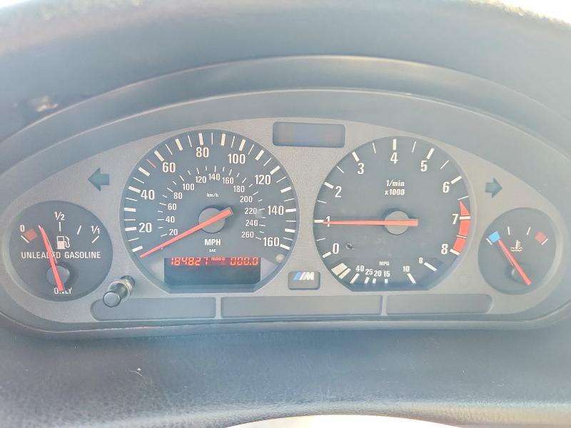 1998 BMW M3 VIN WBSCD9324WEE07197 COPART salvage auction — FRONT END, CA - DIS/DLR/EXP ONLY CLEAN TITLE (P), sold $4,800 on 2026-07-27 (photo 9)