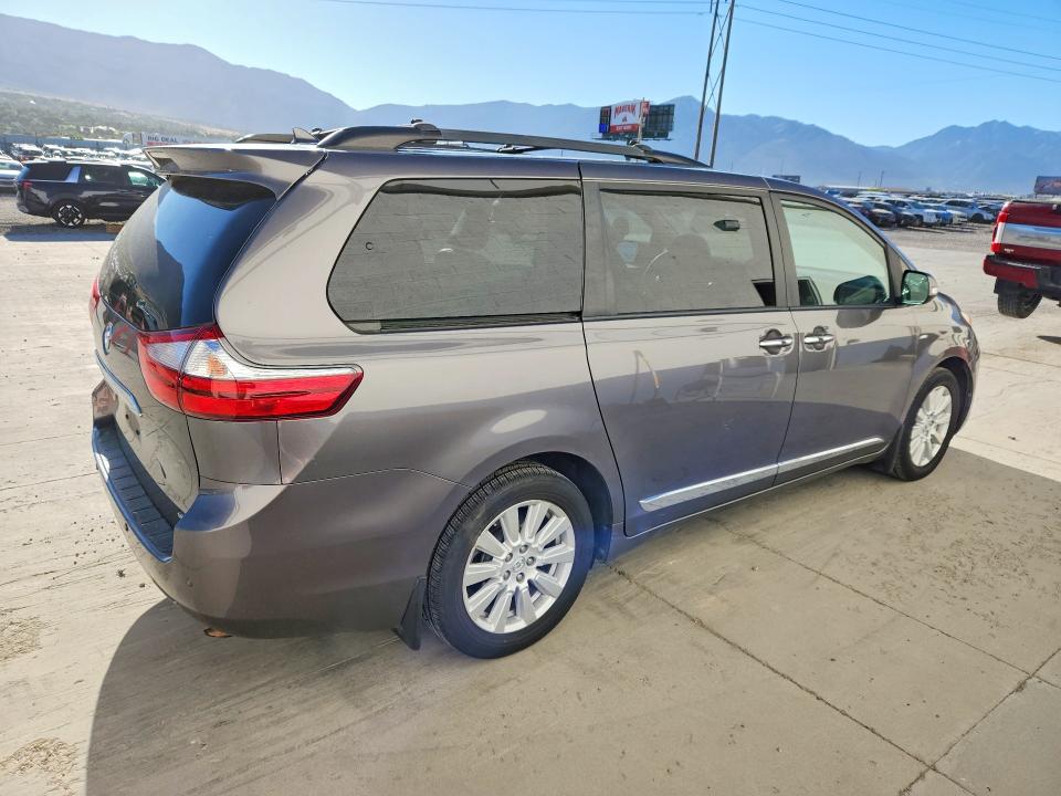 2017 Toyota Sienna VIN 5TDDZ3DC5HS158727 COPART salvage auction — MECHANICAL, Fl - Certificate Of Title, sold $150 on 2026-07-27 (photo 3)