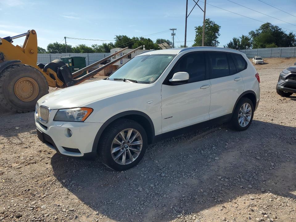 2014 BMW X3 VIN 5UXWX9C51E0D27730 COPART salvage auction — MECHANICAL, Ok - Certificate Of Title, sold $1,100 on 2026-07-14 (photo 1)