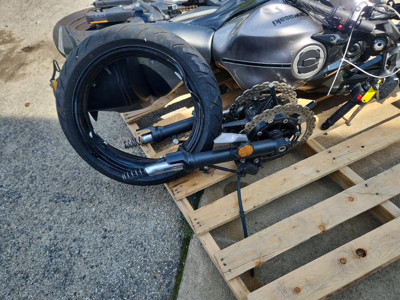2021 Kawasaki VIN ML5EXEM13MDA46399 COPART salvage auction — ROLLOVER, Pa - Certificate Of Salvage, sold $50 on 2026-07-30 (photo 9)