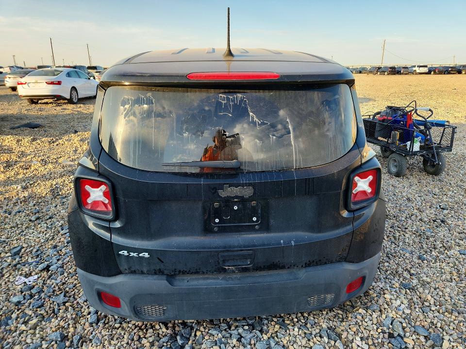 2021 Jeep Renegade VIN ZACNJDAB2MPM13495 COPART salvage auction — FRONT END, Tx - Certificate Of Title (P), sold $4,500 on 2026-07-28 (photo 6)