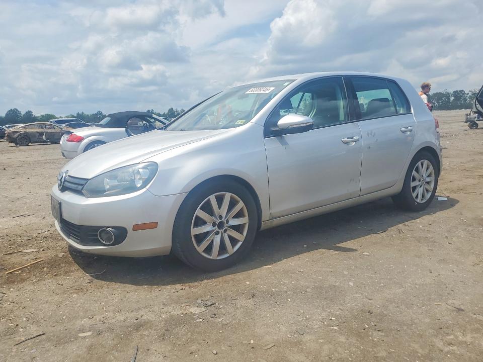 2012 Volkswagen Golf VIN WVWNM7AJ8CW301062 COPART salvage auction — UNDERCARRIAGE, Va - Certificate Of Title, sold $775 on 2026-07-15 (photo 1)