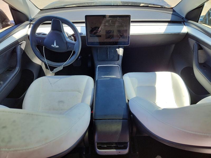 2025 Tesla Model y VIN 7SAYGAEEXSF271552 COPART salvage auction — FRONT END, CA - SALVAGE CERTIFICATE, sold $12,800 on 2026-08-28 (photo 8)
