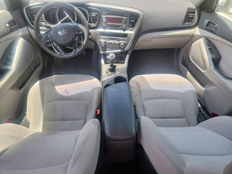 2013 Kia Optima VIN 5XXGM4A7XDG094270 COPART salvage auction — MINOR DENT/SCRATCHES, Tx - Certificate Of Title, sold $1,200 on 2026-07-14 (photo 8)