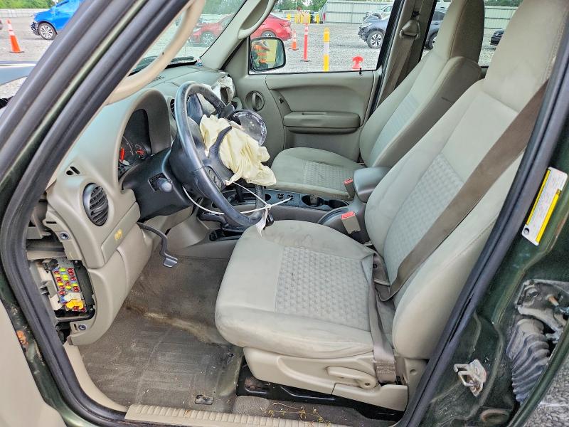 2007 Jeep Liberty VIN 1J4GL48K87W543391 COPART salvage auction — FRONT END, Oh - Cert Of Title-Salvage, sold $275 on 2026-07-28 (photo 7)