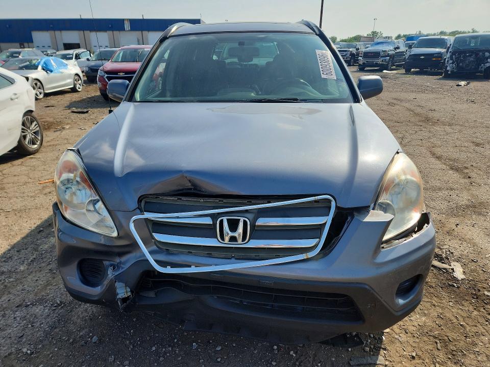 2005 Honda Cr-v VIN JHLRD78955C018493 COPART salvage auction — FRONT END, Mi - Certificate Of Title, sold $325 on 2026-07-24 (photo 5)